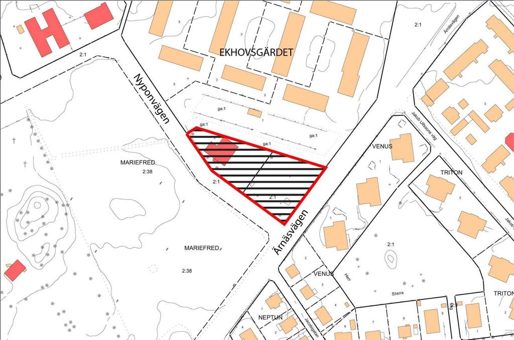 Mariefred Strängnäs Kommun TILLHÖRANDE HANDLINGAR: Plankarta med bestämmelser Planbeskrivning