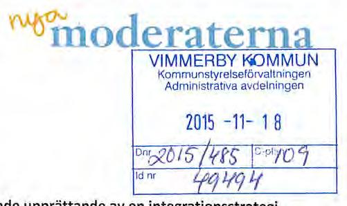 Vi ha1r kommunförvaltningar som på olika sätt är involverade i integrationsarbetet.