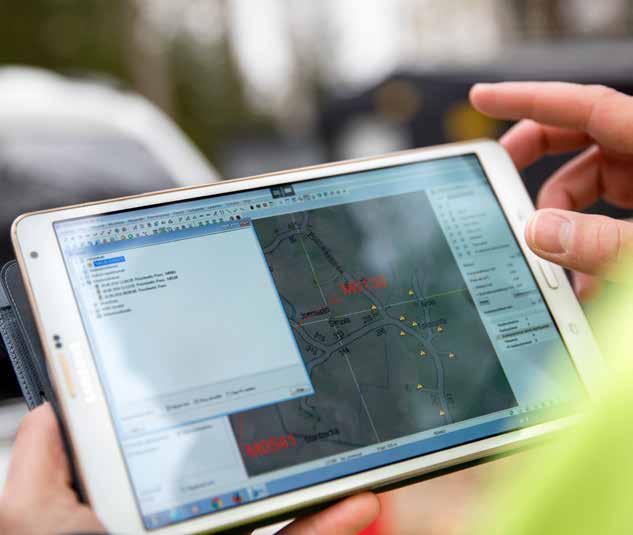 tion kan skickas vidare till Driften för att skapa effektivare arbetsprocesser, vilket resulterar i kortare avbrottstider och bättre servicenivå till slutkund.