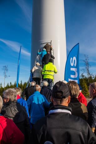 Elproduktion Koncernen bedriver elproduktion från egna vindkraftsanläggningar bokförda antingen som anläggningstillgångar eller varulager.