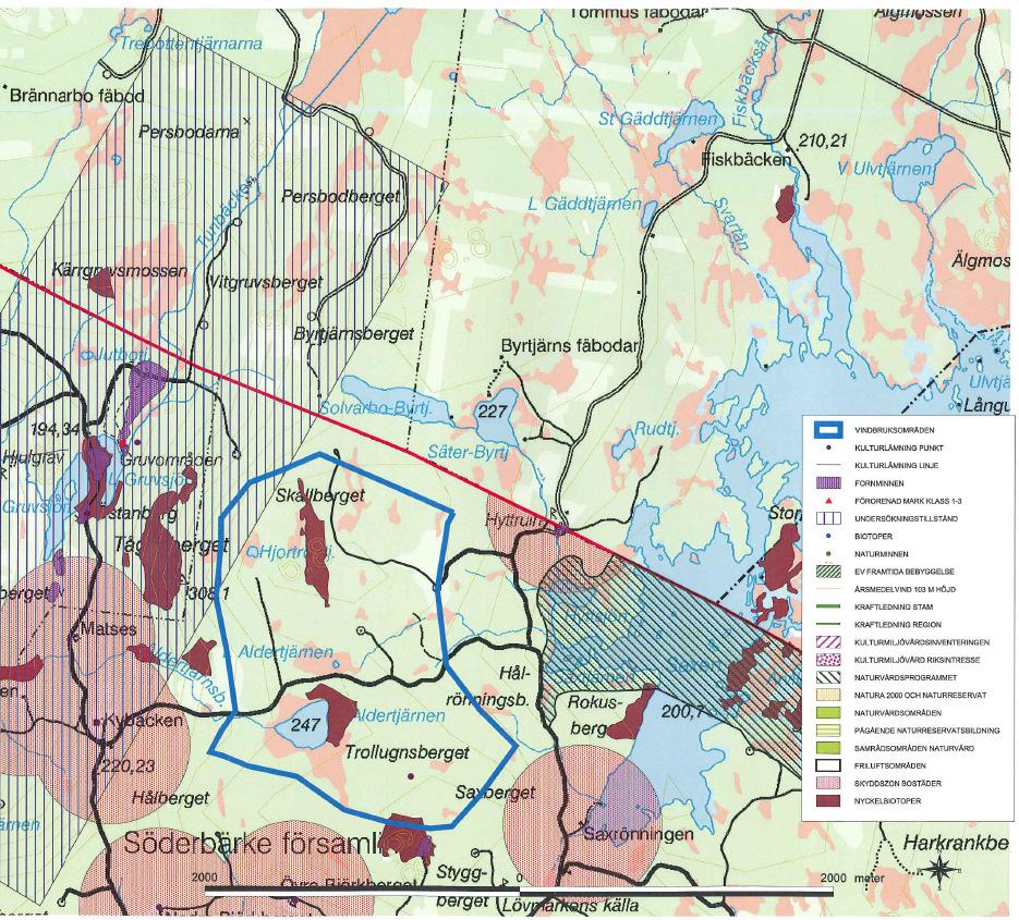 stamnätet direkt utan annat nät för överföring måste ordnas. Delar av Skissklack ingår i undersökningstillstånd för mineraler. Berggrunden på Skissklack består främst av urberg (leptit).