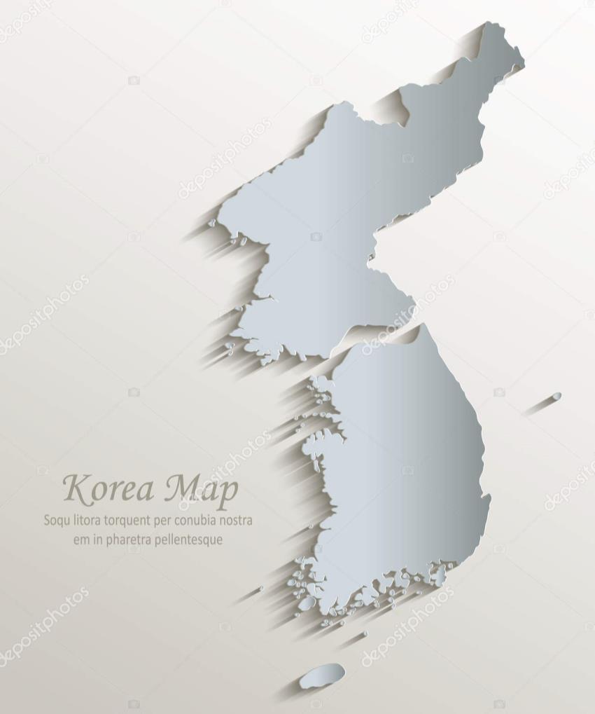 Det delade Korea Är