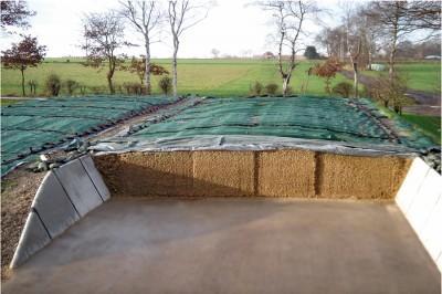 Vid uppstarten blandas vatten med myrsyra och inokuleringspulver med mjölksyra bakterier för att säkerställa att ensilering dvs fermentering av sockerarter i vallen till