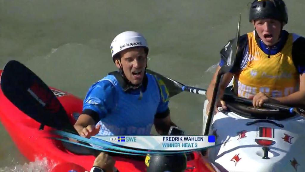 9 Historisk bra resultat i svensk kanotslalom! För lite er än ett år sedan kraschade jag i startmomentet i kajakcross världscupen i Italien, Ivrea och hamnade på sjukhus med en kotfraktur i ryggen.