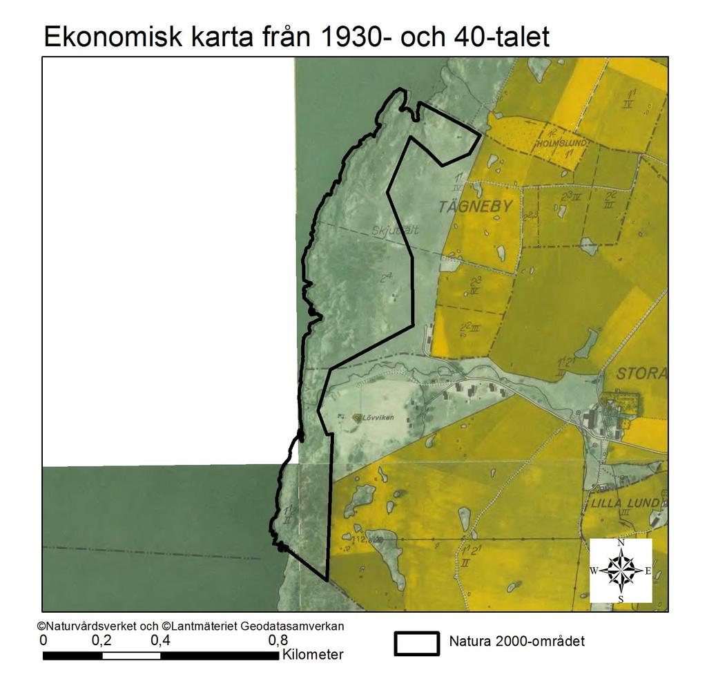 Natura 2000-område Natura 2000-kod Diarienummer Sida 17 av 18 Den ekonomiska