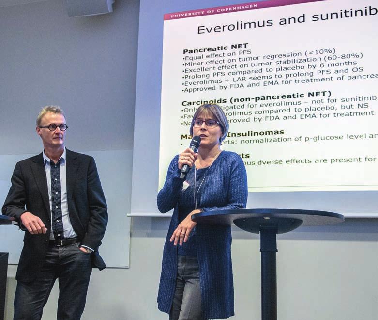 tumör i bukspottkörteln. mitteras till ett universitetssjukhus både för att ge dem bästa möjliga omhändertagande och för att vidareutveckla kunskapsbasen, säger Eva Tiensuu Janson.