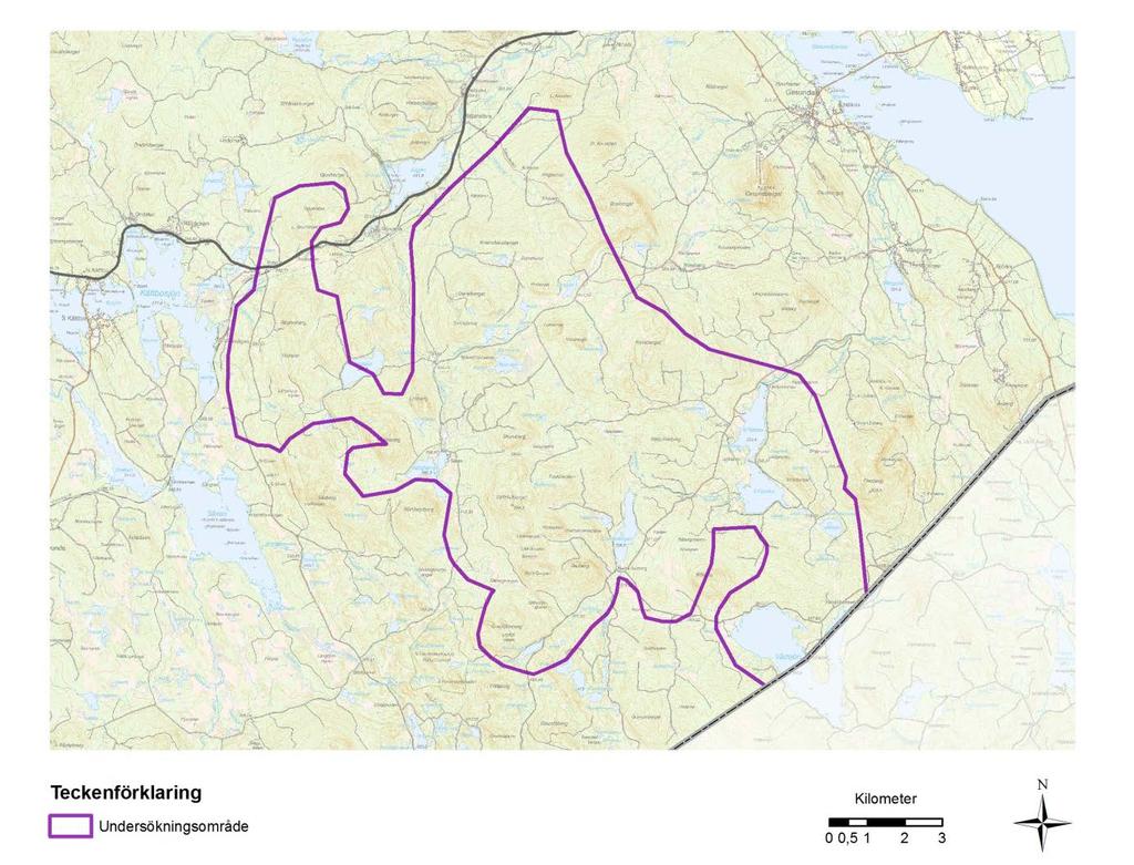 OMRÅDE F Området som helhet ligger i Siljansringens randberg med en höjd oftast 400-600 m. Inom området finns relativt stora höjdskillnader, bestående av bergstoppar och mindre dalgångar.