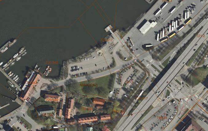 Ungefärlig avgränsning av området för markreservationen Utveckling av området I Översiktsplan för Göteborg anges aktuellt område för markreservation som bebyggelseområde med grön- och rekreationsytor.