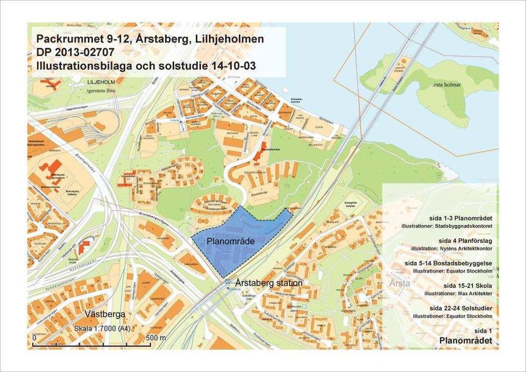 Planhandlingar Illustrationsbilaga Bilagan innehåller ritningar,