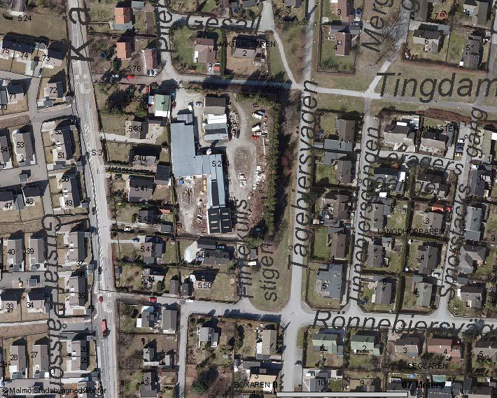 PLANDATA Planområdets ungefärliga utsträckning Planområdet är beläget i Käglinge och är omgärdat av befintlig villabebyggelse.