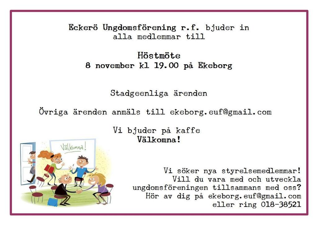 Hjälp oss hjälpa! I april 2017 startades projektet Främjande av psykisk hälsa bland äldre. Nu fortsätter vi med höstens aktiviteter.