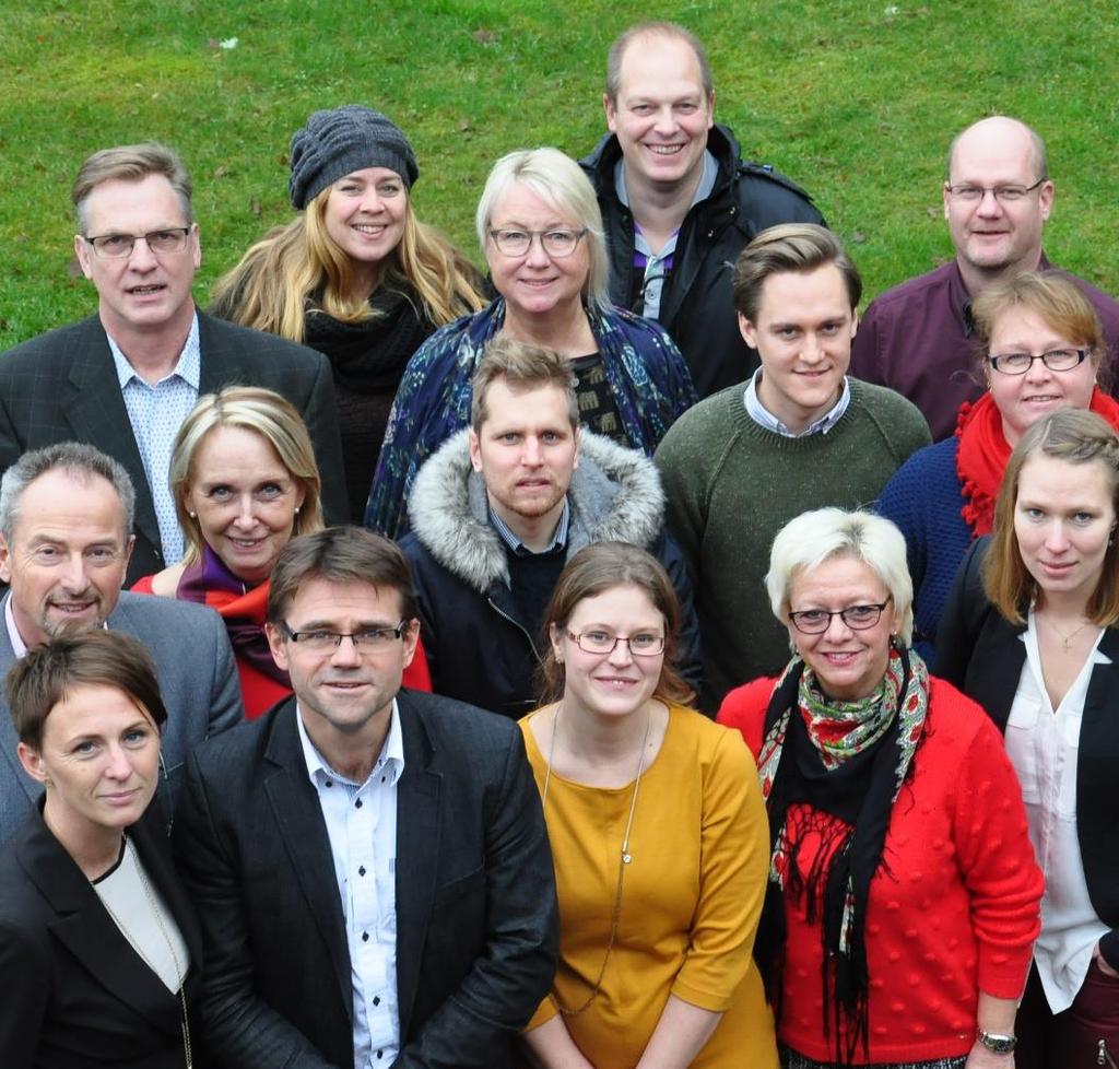 Vi arbetar med klimat- och energifrågor Vi är runt 20 energiexperter Vi har kontor i