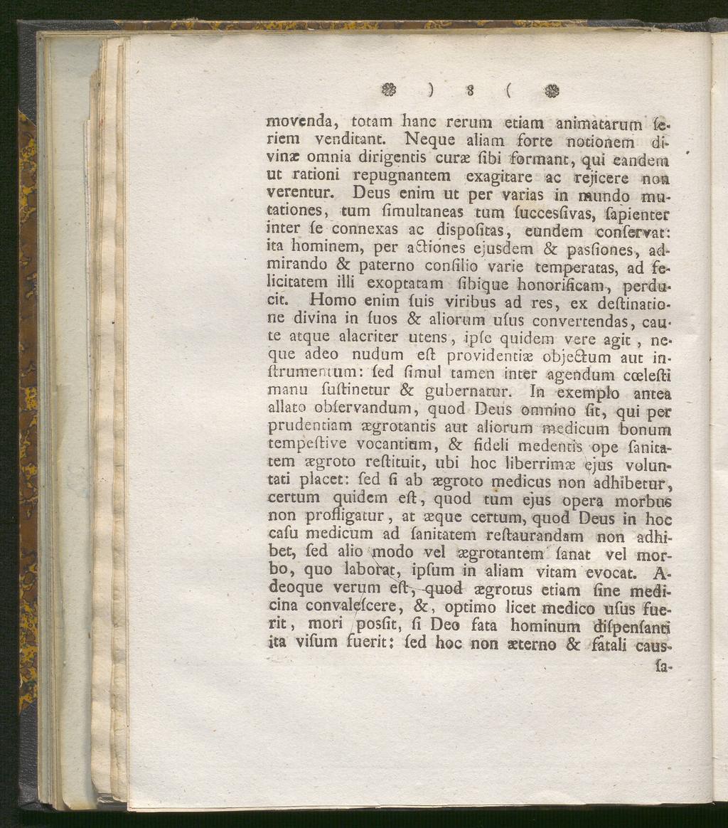 # ) 8 ( $ movenda, to tam hane rerum etiam animatarum feriem venditant.