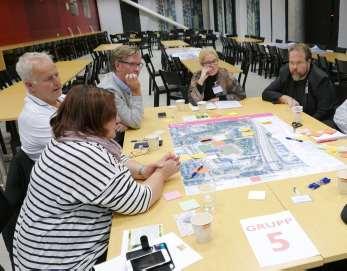 DIALOG MED VÄSBYBOR OCH VERKSAMMA I OMRÅDET Under det inledande programarbetet har dialogarbete genomförts.