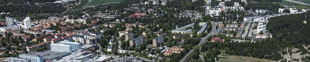 FÖRSLAG OCH KONSEKVENSER VÄSBY IDROTTSSTADS ROLL I VÄSBY STAD Kommunen har sedan tidigt 2000-tal arbetat metodiskt med att knyta ihop tre av kommunens viktigaste målpunkter: Stationsområdet, Centrum