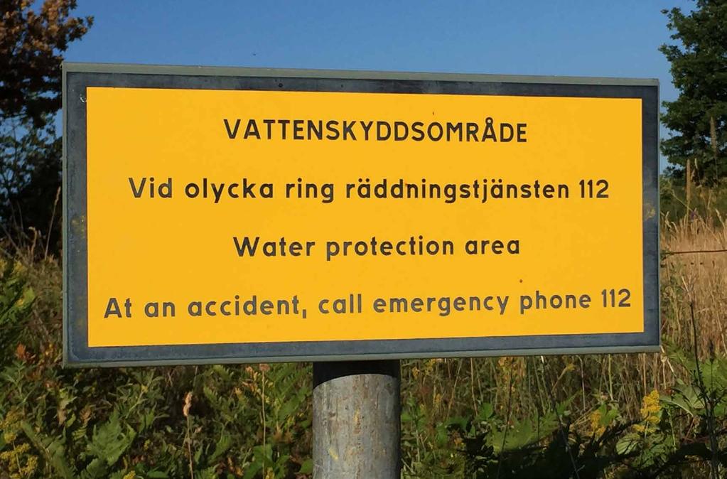 Del 1. Detta är vattenförsörjningsplanen 5. Prioriterade dricksvattenresurser De viktigaste dricksvattenresurserna för länet behöver skyddas från aktiviteter som kan medföra skada på dem.
