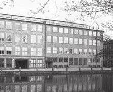 Kv 31 Neptun. Fasad mot Fabriksgatan. ret Triton förvärvades redan 1907 och 1936 flyttade hela verksamheten hit.