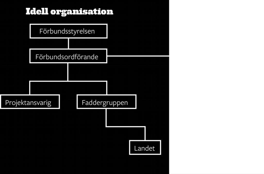 Den ska tydliggöra ansvarsfördelning, mandat och roller mellan och inom förbundsstyrelsen samt personalorganisationen och gentemot andra. Dokumentet fastställs av förbundsstyrelsen.