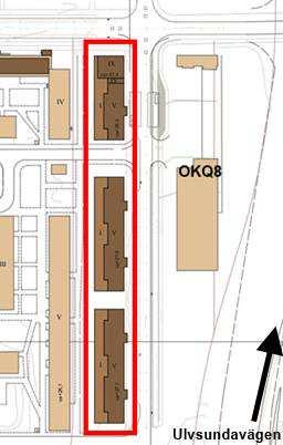 0 meter och vägen beskrivs därför inte vidare. 3.3 Vägar med transporter av farligt gods Ulvsundavägen sträcker sig förbi området mellan trafikplats Rissne och trafikplats Rinkeby.