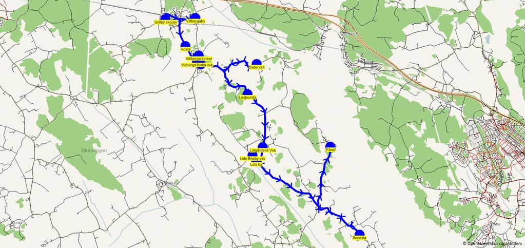 2017-09-11 08:48:47 Karta för Tur 1408 TI, O och TO 1408 14.40 15.