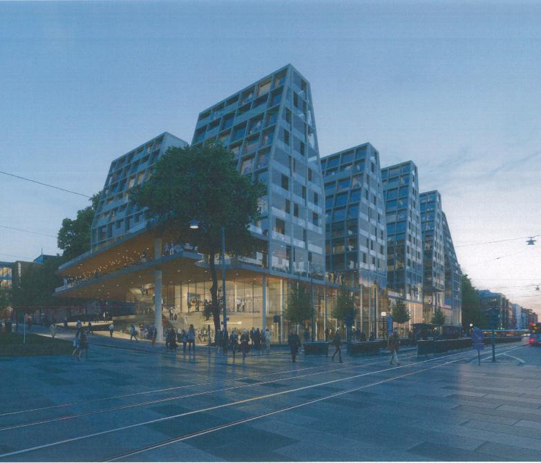 Projekt Lorensberg : nr 05 Skissförslaget uppvisar ett motsägelsefullt arbete som både hanterar en mycket god och väl beskriven förståelse för stadens behov och utgångspunkter för de projektspecifika