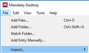 För att också spara ned referenserna i ditt Mendeley bibliotek på din dator. Gå till Mendeley Desktop och klicka på knappen Sync.