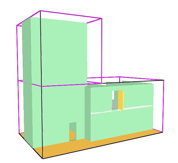 Figur 35- Illustration av geometri för deltagare E.