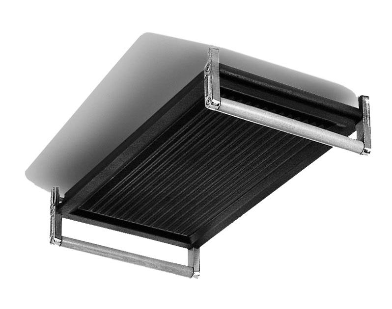 Bistecchiera in ghisa per i modelli 30, 60, 70, 90 cm. Cast iron griddle plate for 30, 60, 70 and 90 cm models. Grille-viande en fonte pour les modèles 30, 60, 70, 90 cm.
