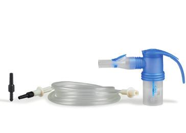 vibrerande metallmembran (aerosolgenerator) med laserborrade hål.