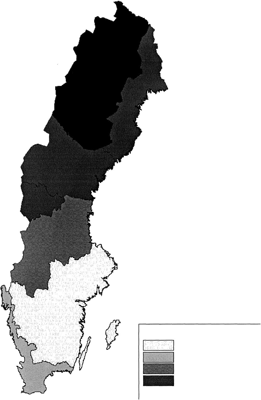 Bilaga 5 Rtrötans gegrafiska variatin för björk -