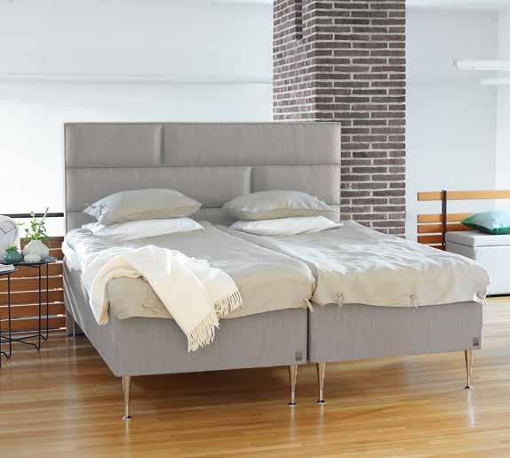 ESSENS ESSENS Ramsäng En vacker säng som passar dig som vill ha en riktigt bra svensktillverkad säng med genomgående hög kvalitet i varje detalj och en sovkomfort som gör att du varje morgon vaknar