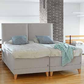 Sortimentet är brett och du kan få en säng i upp till 140 cm bredd. Vissa storlekar görs också i 210 cm längd som standard och räcker inte det finns även specialmått.
