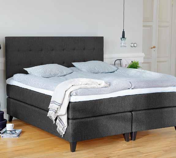 ENTRÉ ENTRÉ Kontinentalsäng Med sitt vackra tyg och matchande tillbehör är E kens ENTRÉ Kontinentalsäng inte bara en fin säng för ett stilrent sovrum.