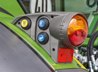 på 104 l/min. Power Beyond Power Beyond finns tillänlit där bak för hanterin av stora hydraulflöden. Full hydraulkraft är direkt tillänli utan onödit motstånd.