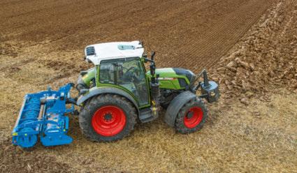 ISOBUS-standarden. Låt nåon annan hålla i ratten Nya Fendt 200 Vario är förberedd för automatiska styrsystem.