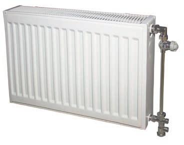 Radiatorer CK Kompakt Användningsområden Passar endast syrefria värmesystem. Systemtemperatur 35-110 C. Maximalt drifttryck 10 bar.