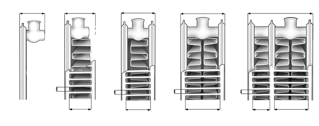 PANELRADIATORER PURMO COMPACT 5 PURMO Compact Tekniska data Konstruktion EN 442-1 Material Kallvalsad bandstål EN 10130 Ytbehandling Ytbehandling utföres i fem faser Alkalisk avfettning Fosfatering