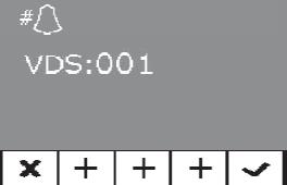 Vid upprigning, monitor startar och diod släcks. Vid samtalsuppkoppling blir diod blå. Avstängd ringsignal, blinkande diod.