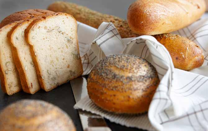 Glutenfritt Matbröd med pumpakärnor Glutenfri Tasty LF Brun sirap Rapsolja Jäst Salt Pumpakärnor 650 g 100 g 100 g 40 g 20 g 200 g Glutenfritt Franskbröd 800 g Glutenfri Tasty LF Jäst 40 g Salt 20 g