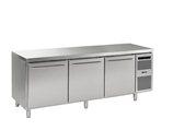 310 Watt Pris exkl. moms SEK 48 600,00 GASTRO F 2408 CSG A DL DL DR L2 - Frysbänk - 2/1 GN djup 862410221 Volym, netto Volym, brutto C-kyla Kylbehov v.