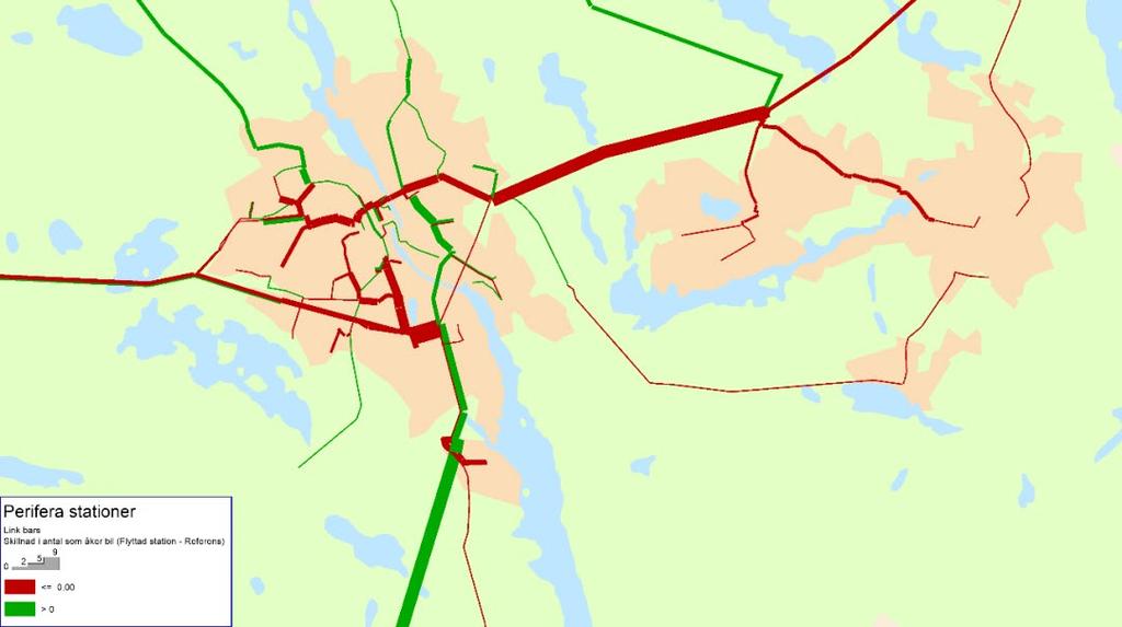 Bilresor Förändrat bil- och kollektivresande till följd av stationsflytt i Södertälje Södertälje