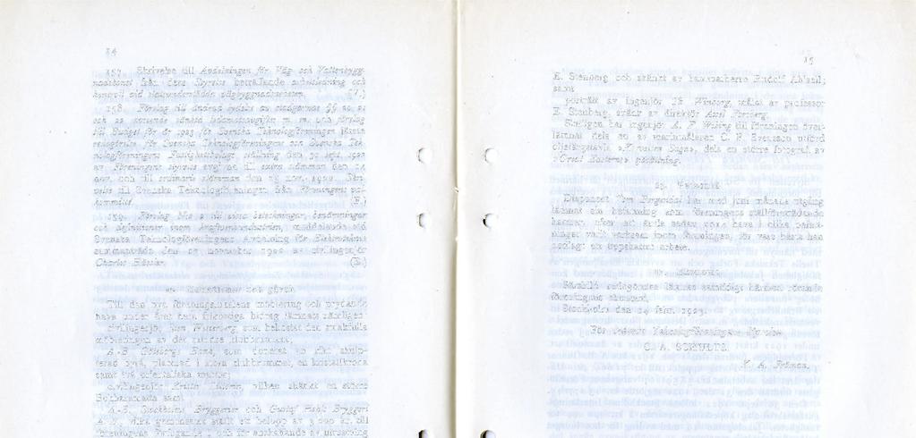 14 15 7- Skrivelse till Avdelningen för Väg-och Vattenbyggnadskonst från dess Styrelse beträffande arbetsledning och kontroll vid statsunderstödda vägbyggnadsarbeten. (V.) 158.