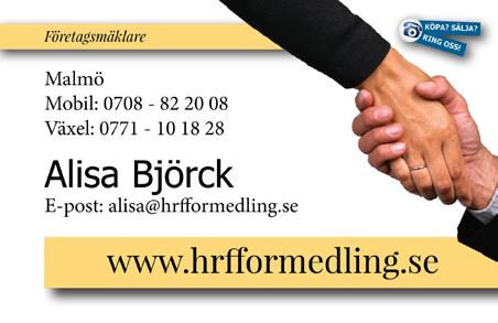 Kontakta oss redan idag!
