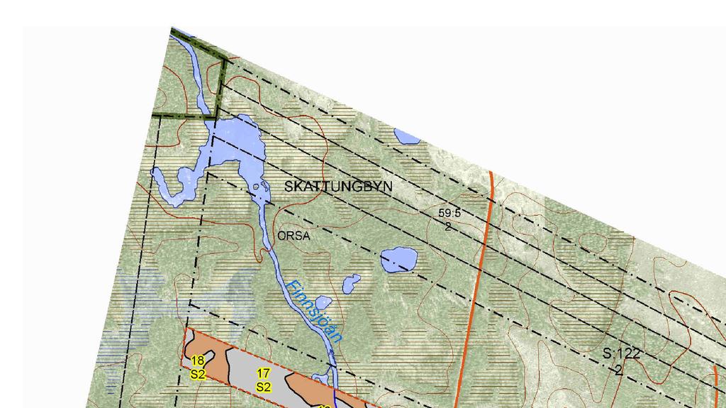 SKOGSKARTA Plan Skattungbyn 23:8