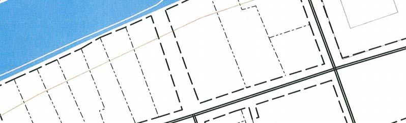 Punktcirklar markerar platserna för sektionsritningarna i