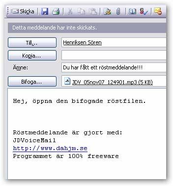 Skicka ljudbrev komponera berättelse Gör en inspelning. När du är nöjd med din inspelning kan du spara filen eller skicka den.