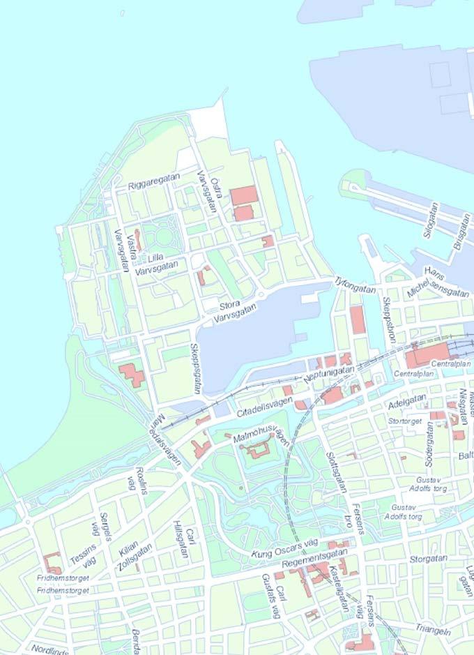 inom detta projekt. Cirkulationsplatsens objektsgodkännande Nybyggnad av gator, park och lekplats inom Korvetten i Västra Hamnen godkändes av Tekniska Nämnden 2012.