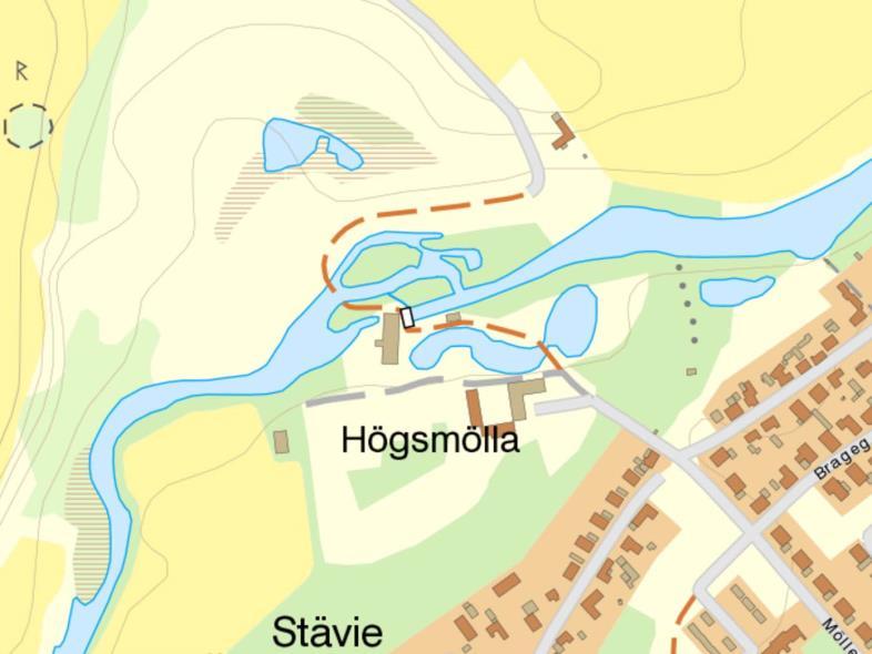 Högsmölla Storskiftet 1778 Dammens längd