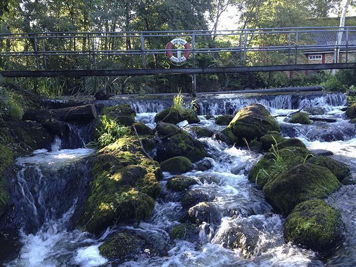 ca 0,5 m fall Fiskväg