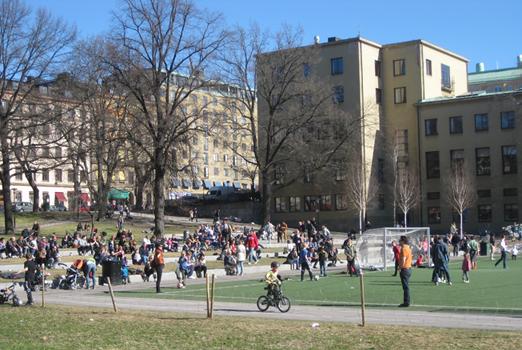 Dessa var de öppna ytorna, entréerna, stråken, parkens västra del, Glemmes terrasser, kopplingen till Sabbatsberg, parkleken, sidoytorna och belysningen.